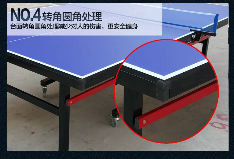Indoor standard table tennis table, home folding table tennis table, folding table tennis table tennis table, competition table tennis pool table