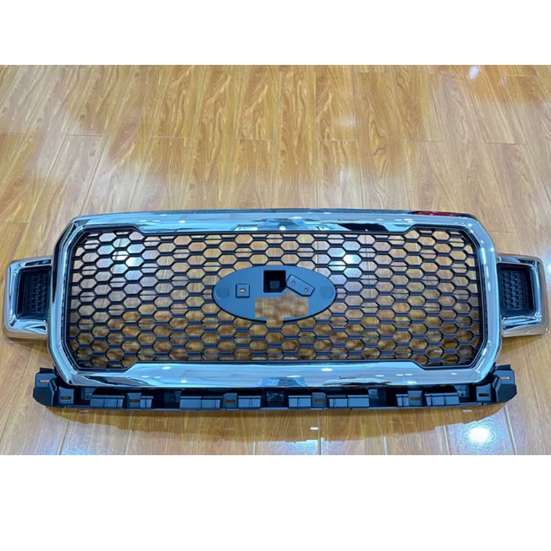 Применимо 18-20 лет от Ford F150 Raptor Honeycomb Electric Rame Grid перед лицом перед лицом