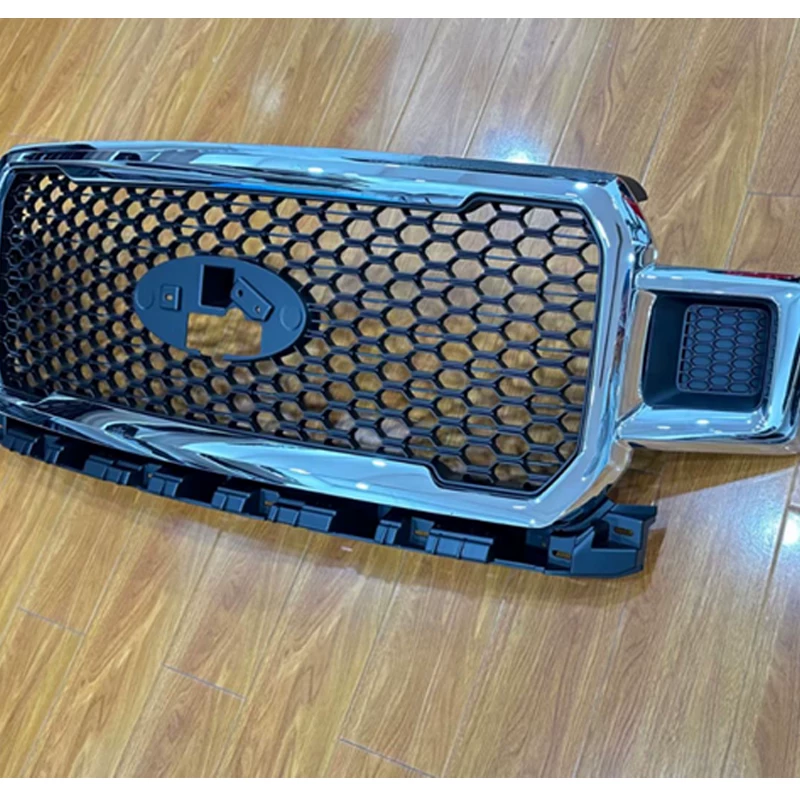 Применимо 18-20 лет от Ford F150 Raptor Honeycomb Electric Rame Grid перед лицом перед лицом