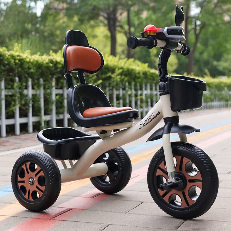 Children's tricycle, bicycle, 2-5 years old, male and female, 3-year-old, baby, handcart, lightweight foot pedal, sliding bicycle