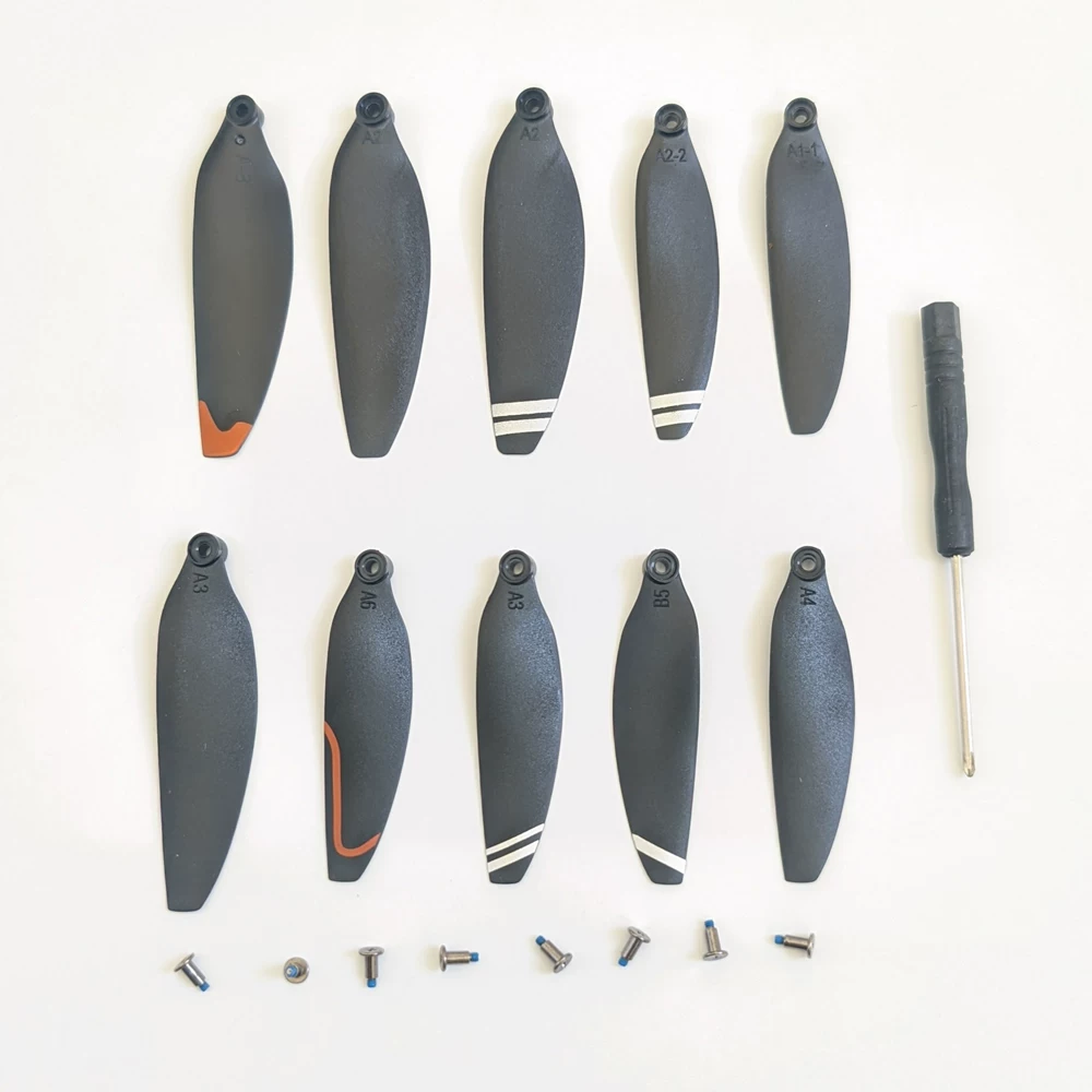 Buy two and get one free. Universal drone fan blade, drone propeller blade, model airplane, fan blade propeller, quadcopter, drone wing