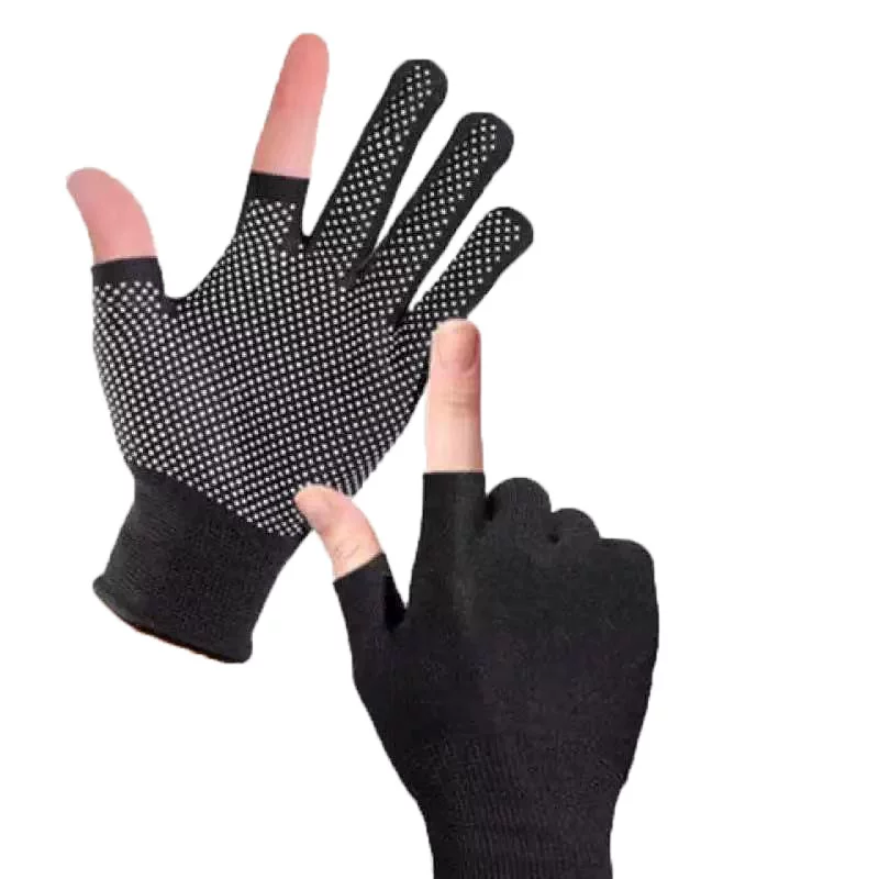 Delivery rider gloves for men in summer, exposed fingers, sun protection, wear resistance, breathability, specialized touch screen for cycling and courier delivery