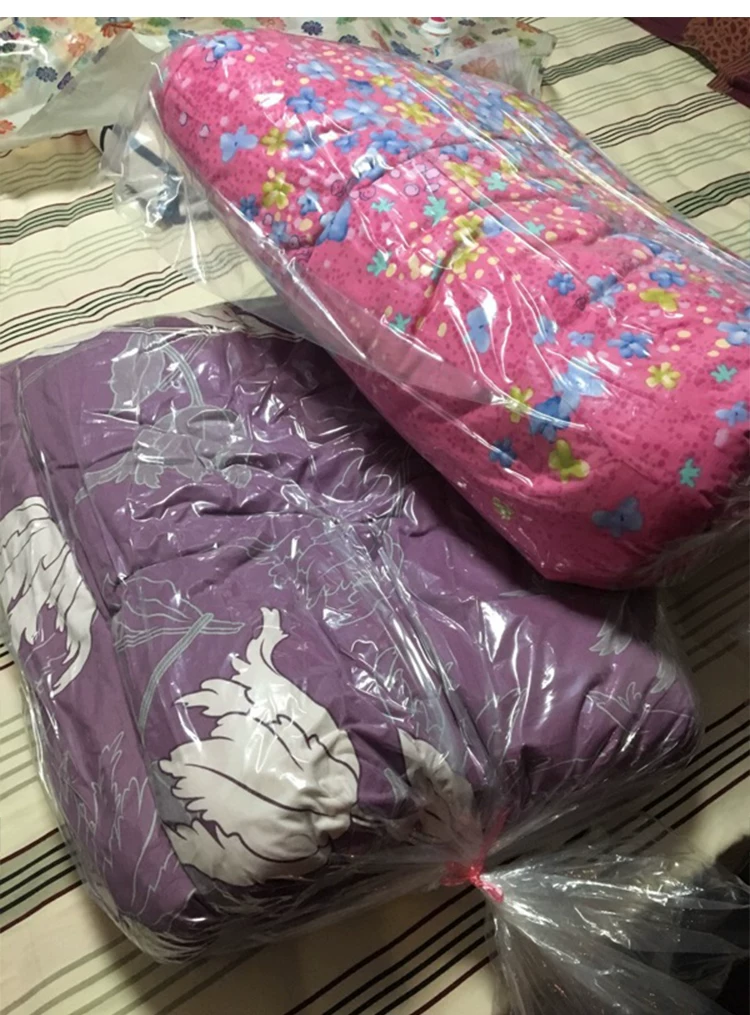 Organizing quilts, storing bags, and packing plastic clothes for moving and packing large capacity transparent waterproof and moisture-proof materials