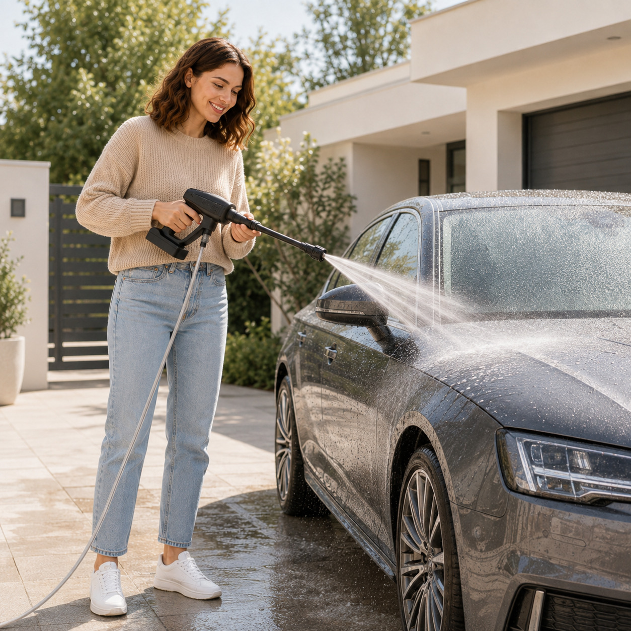 Портативные автомойки: компактные аккумуляторные мойки высокого давления для авто