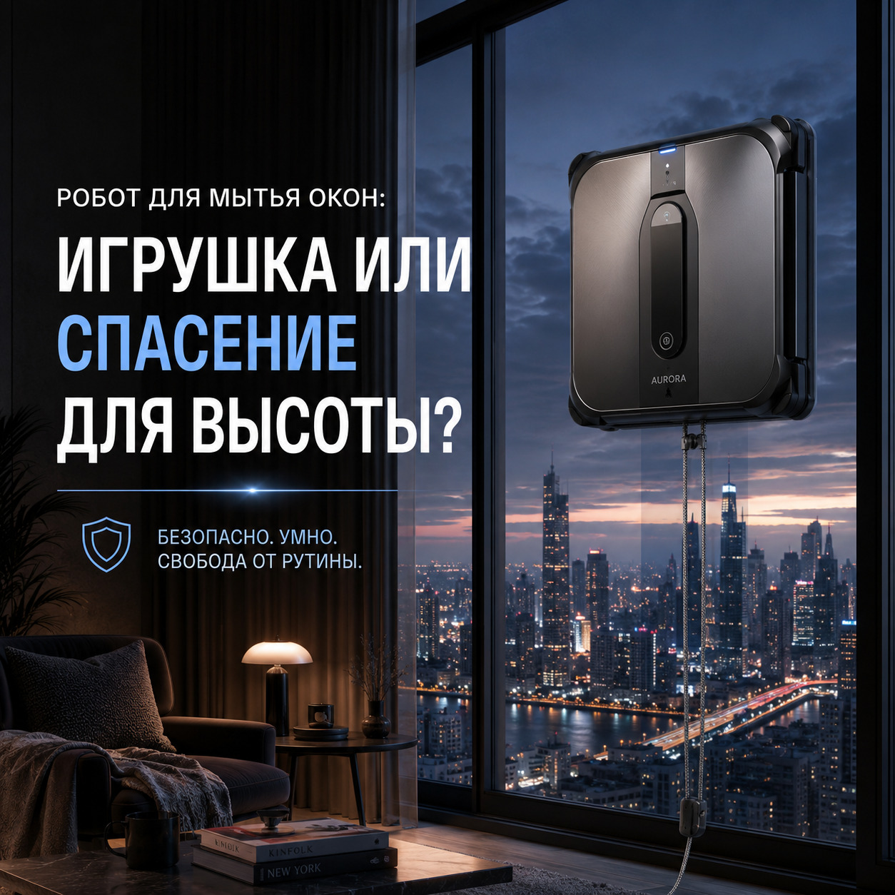 Робот для мытья окон: игрушка или спасение для высоких этажей?