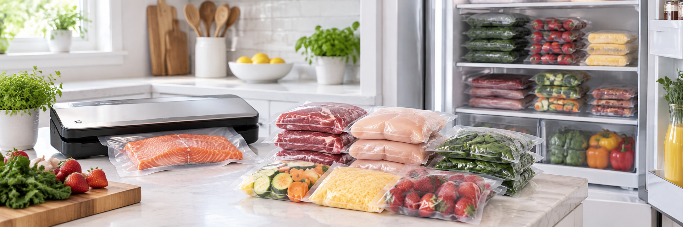Вакууматоры для дома: продлеваем свежесть продуктов и экономим место