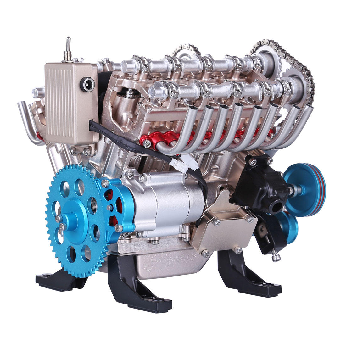Модель двигателя DIY-набор V8 Engine Model