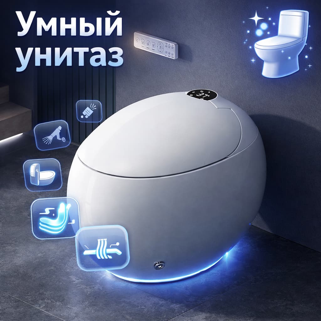 Современный умный унитаз MWD STD110