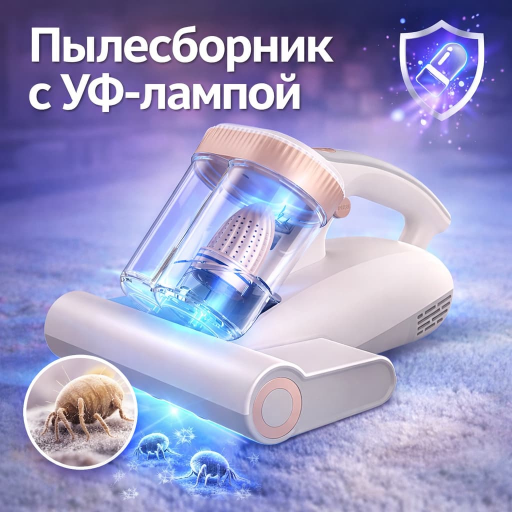Пылесборник с УФ-лампой LANJI-P872