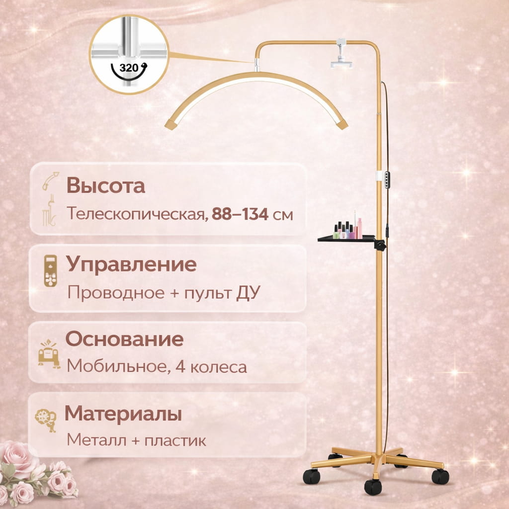 Профессиональный напольный светодиодный светильник Jieniya ZMD21
