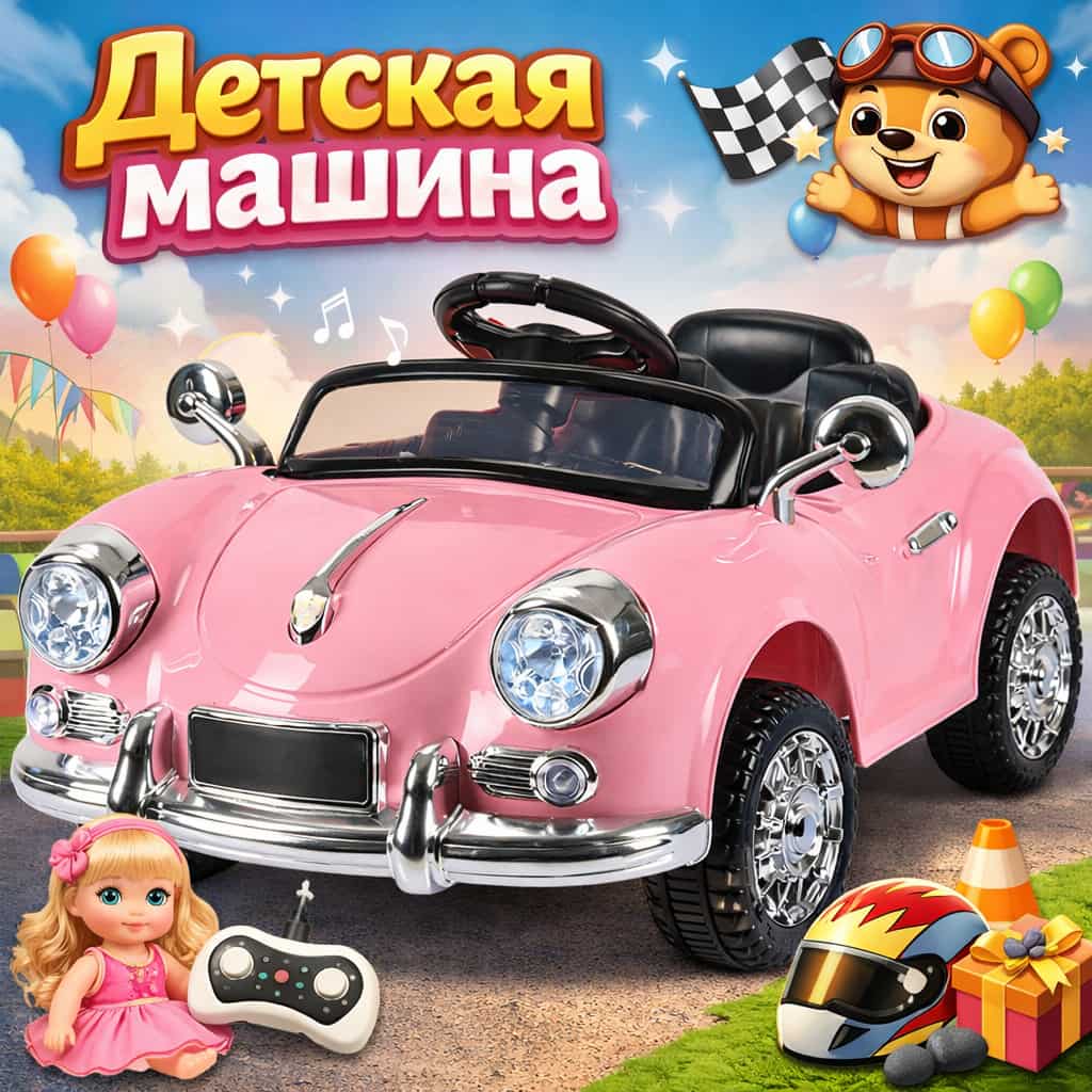 Детская коляска с дистанционным управлением