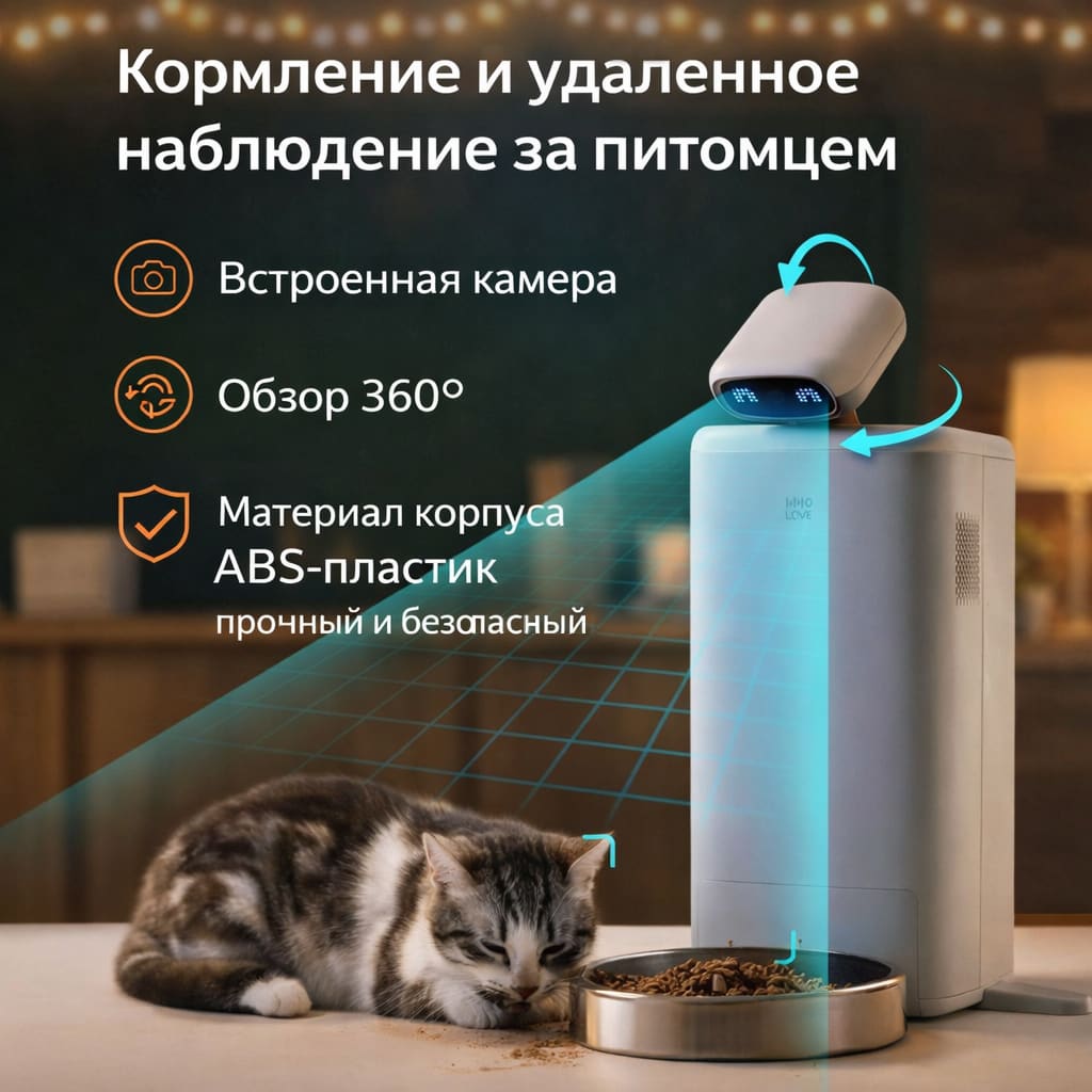 Автоматическая кормушка Wangwangyi PF0228