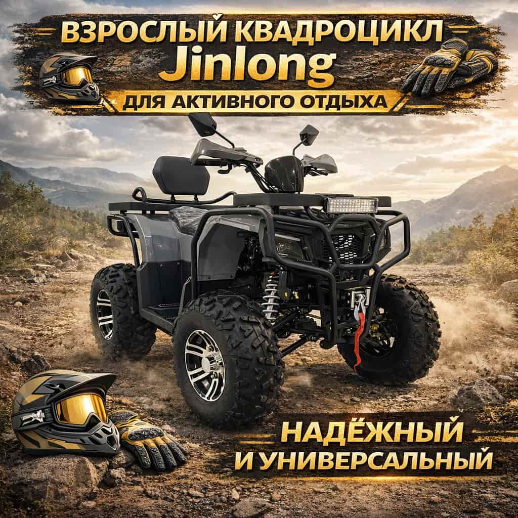 Взрослый квадроцикл Jinlong 250 см³