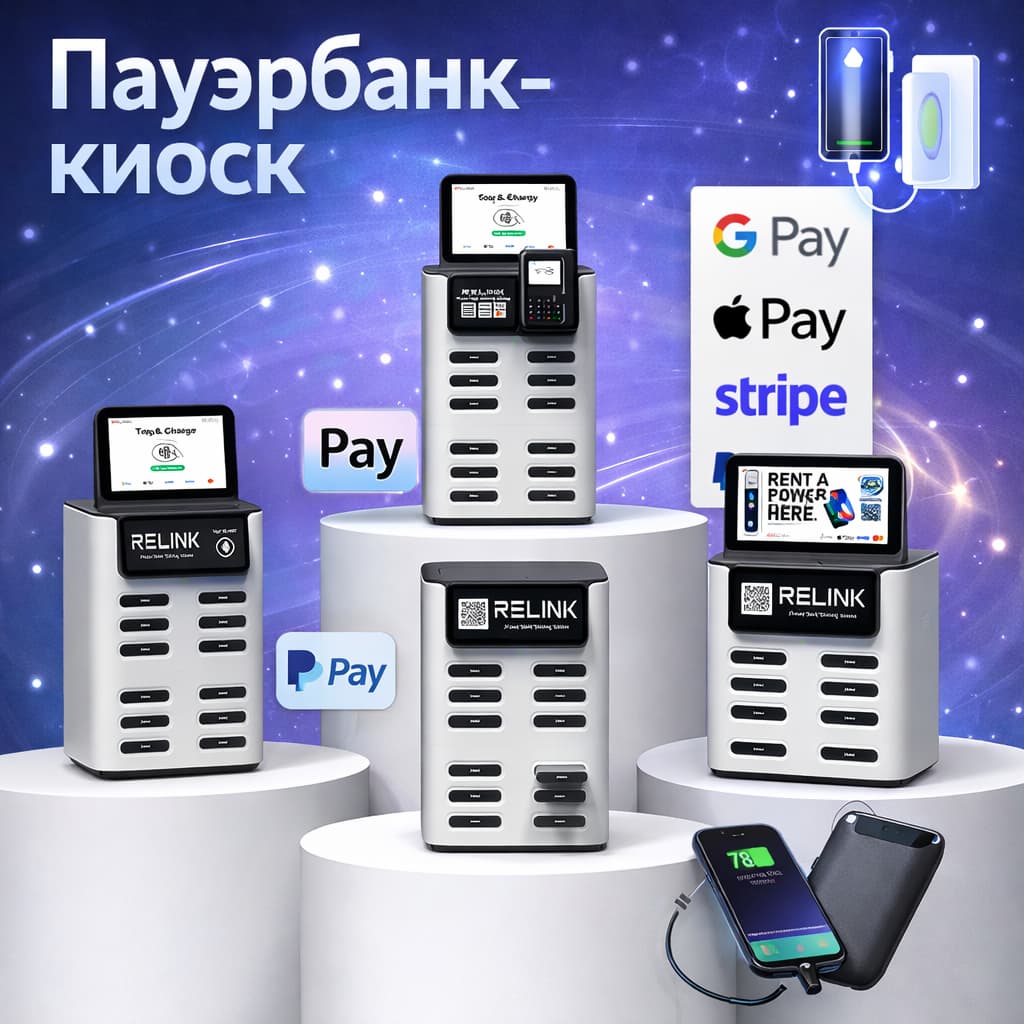 Пауэрбанк-киоск Relink 2025