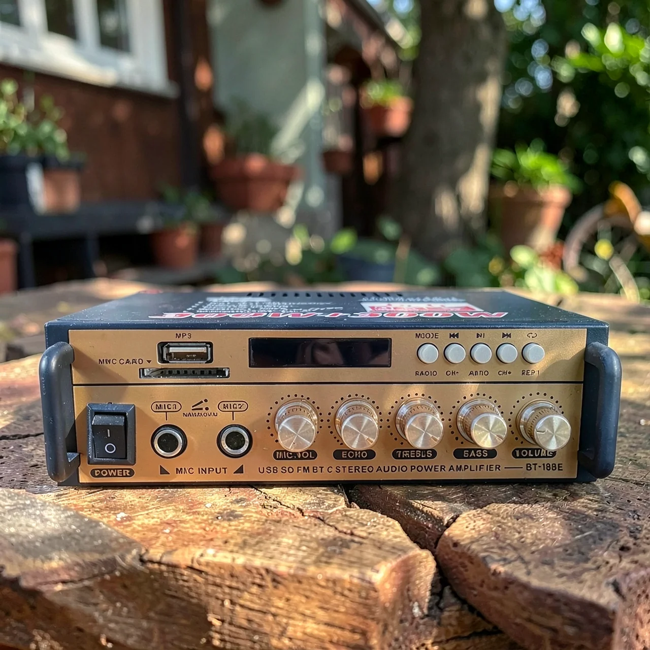 Стерео усилитель HiFi Positive Sound AV-198BT с Bluetooth