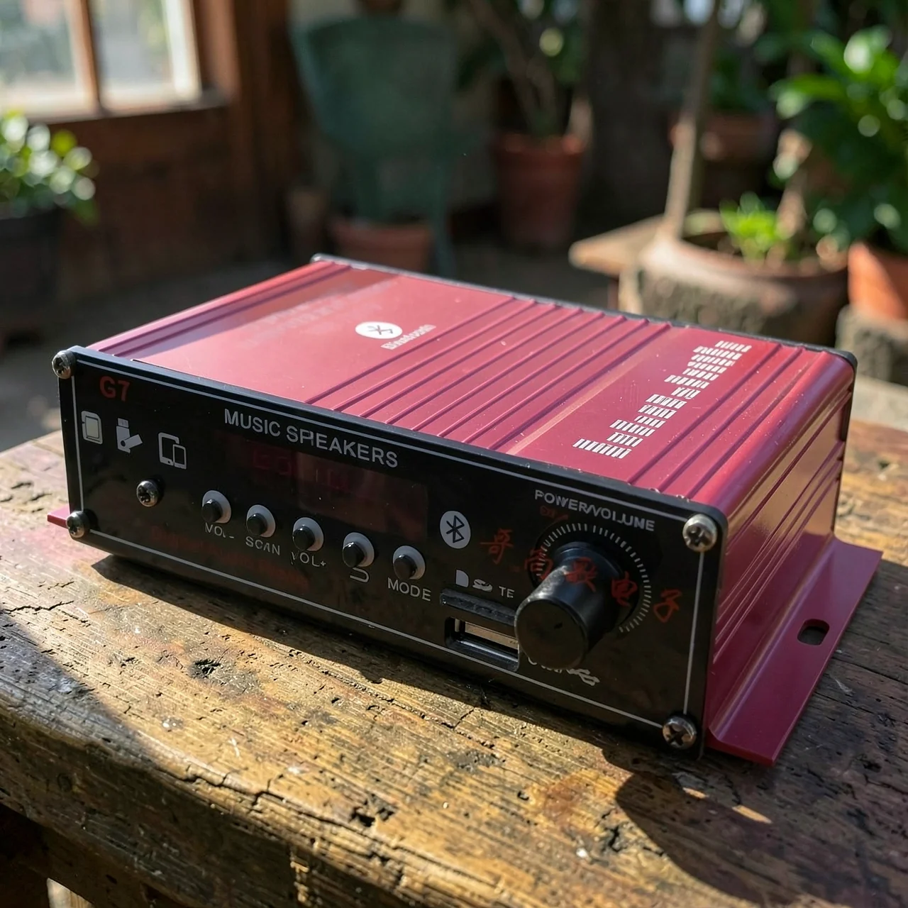 Многофункциональный HiFi усилитель G7 Bluetooth