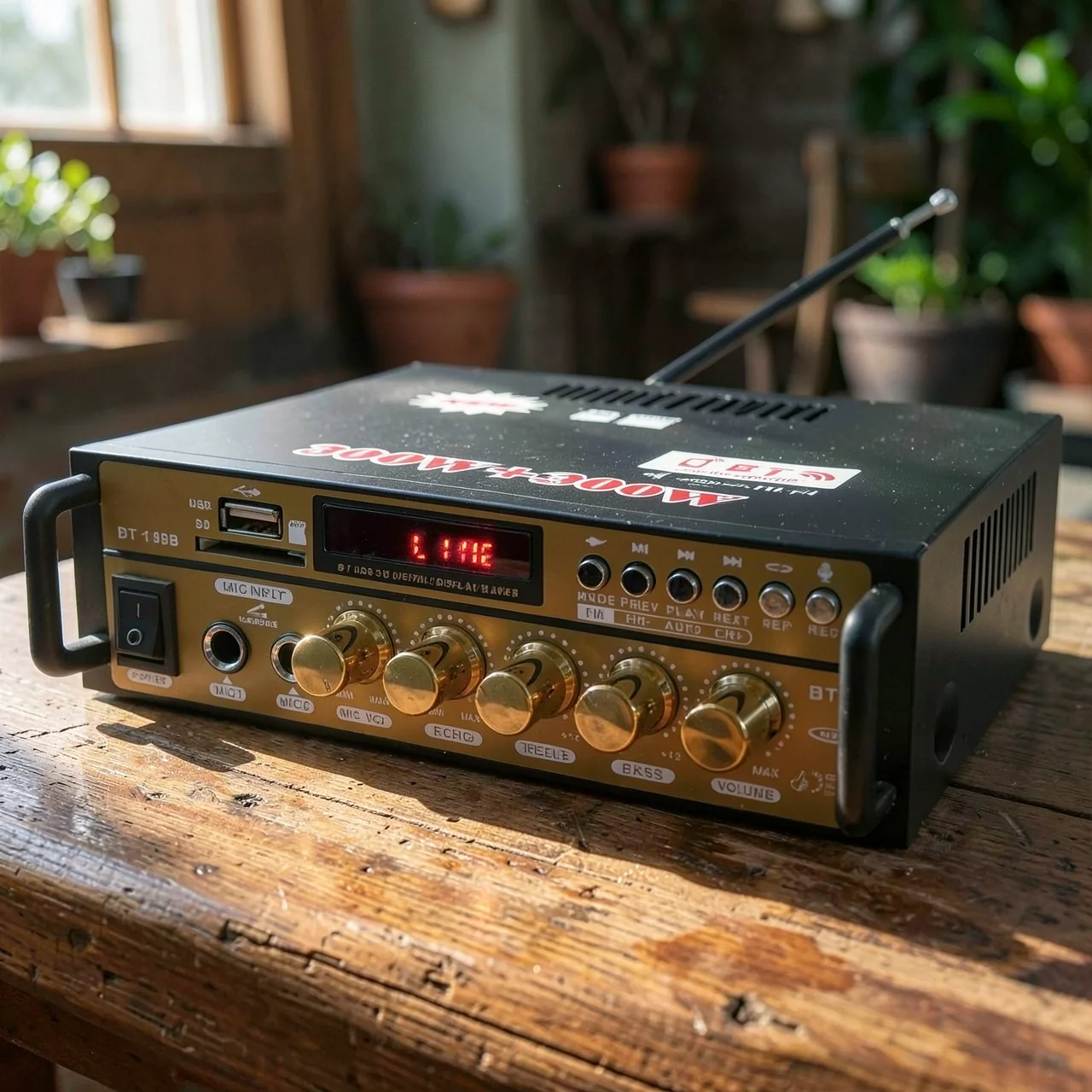 Усилитель HiFi TELI BT-198B с Bluetooth и USB