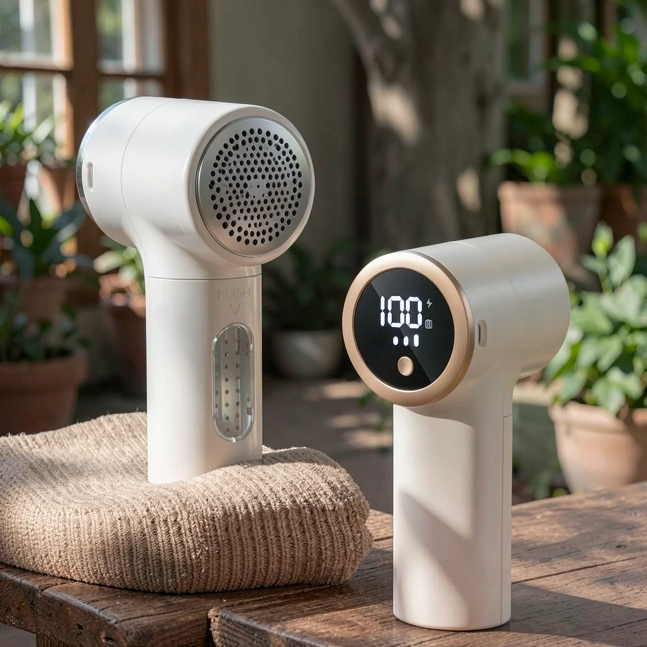 Триммер для удаления катышков Simple Clean HS-002 с цифровым дисплеем