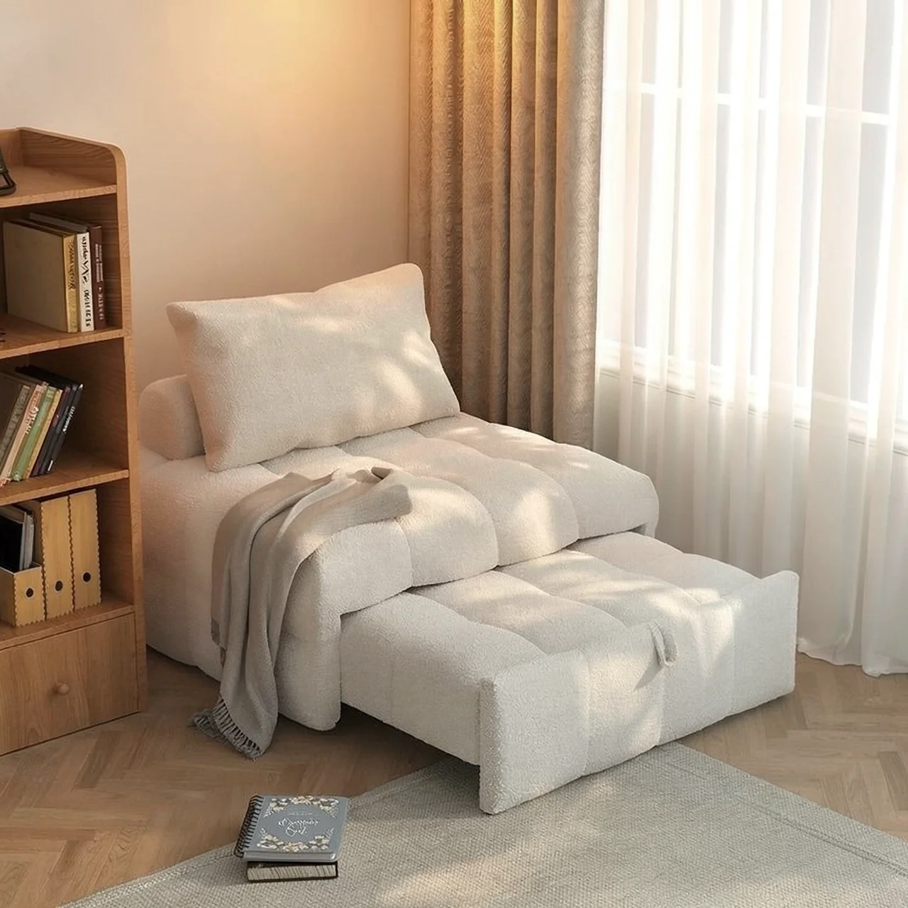 Диван-кровать односпальный раскладной Smooth sailing furniture