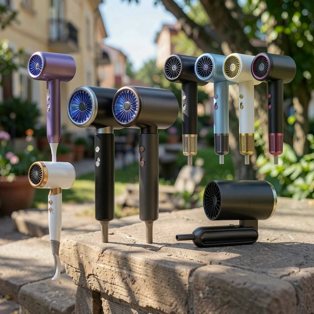 Трансграничный экспортный фен бытовой отрицательный ион Интернет-знаменитости большой и малой мощности парикмахерский фен производитель Amazon оптовая продажа