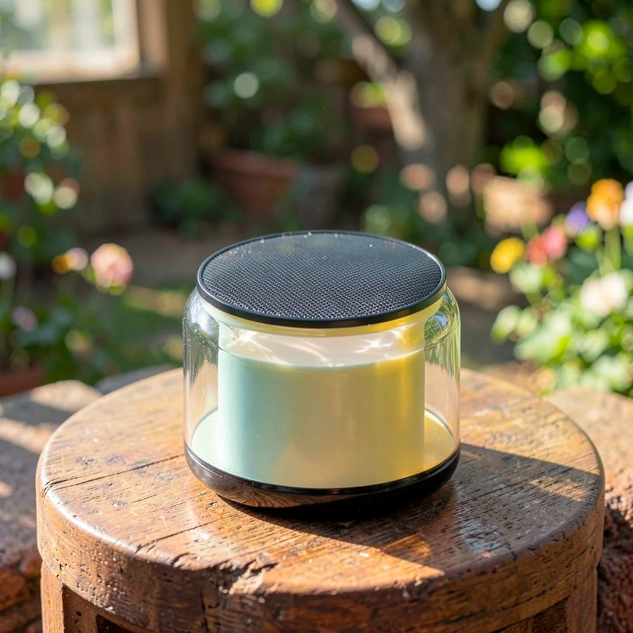 Портативная Bluetooth колонка HIFI ME S100 с RGB подсветкой
