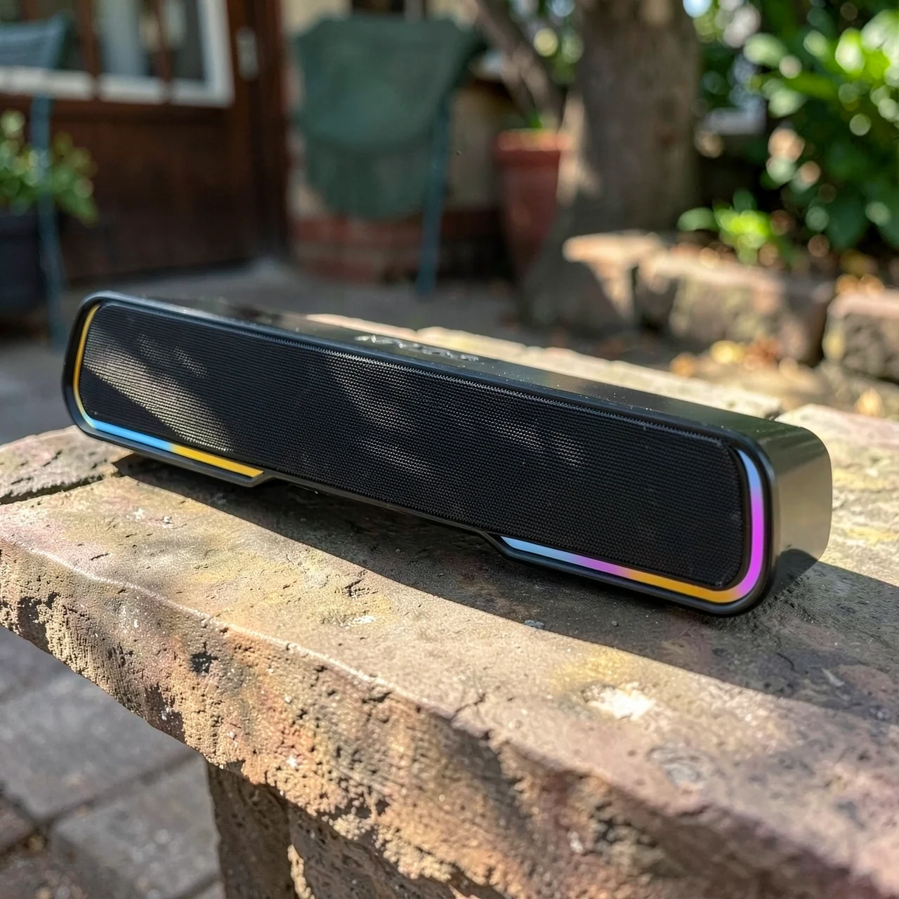 Портативная Bluetooth колонка Hipersong HS-BT50 с RGB подсветкой