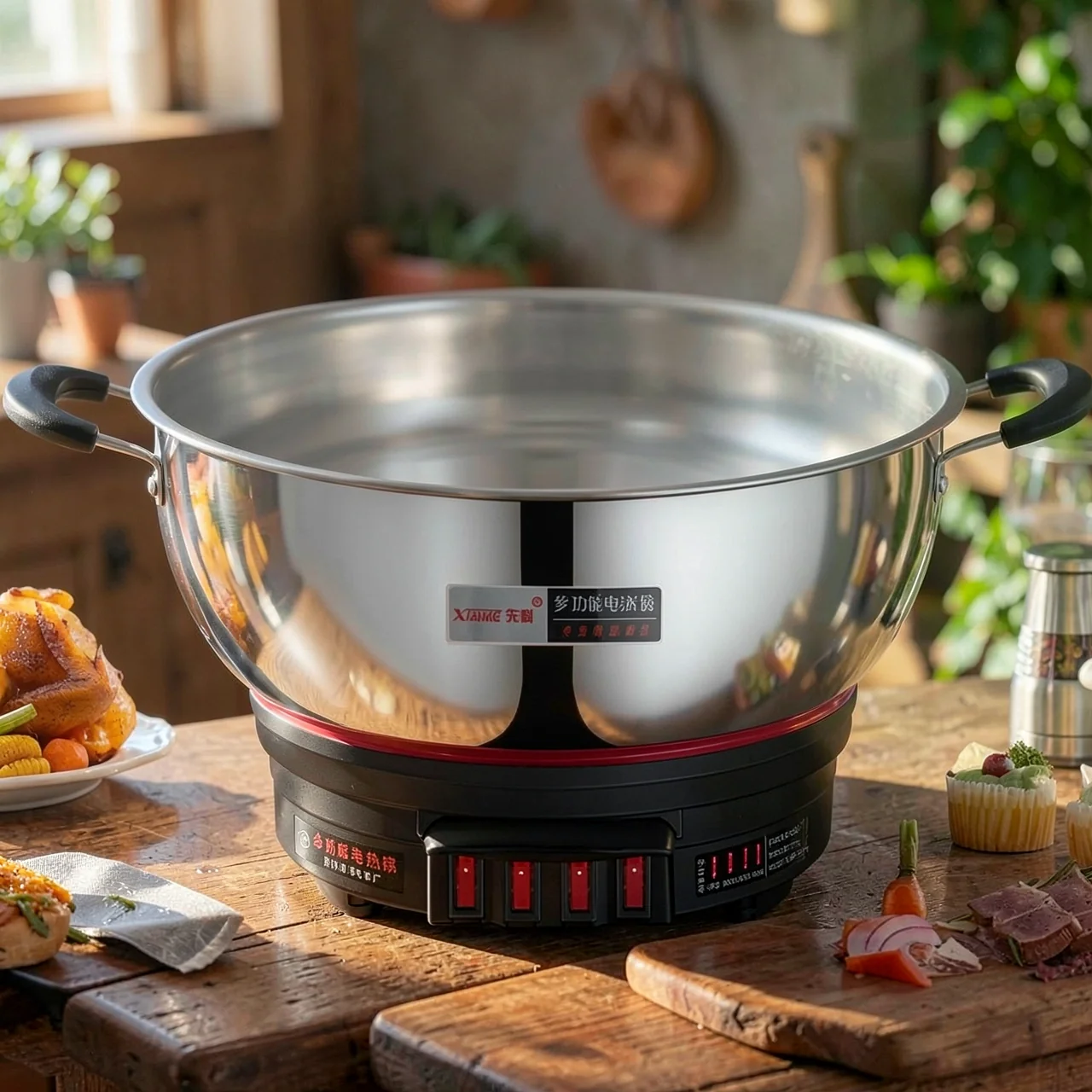 Многофункциональный электрический вок Pioneer Xianke 40см