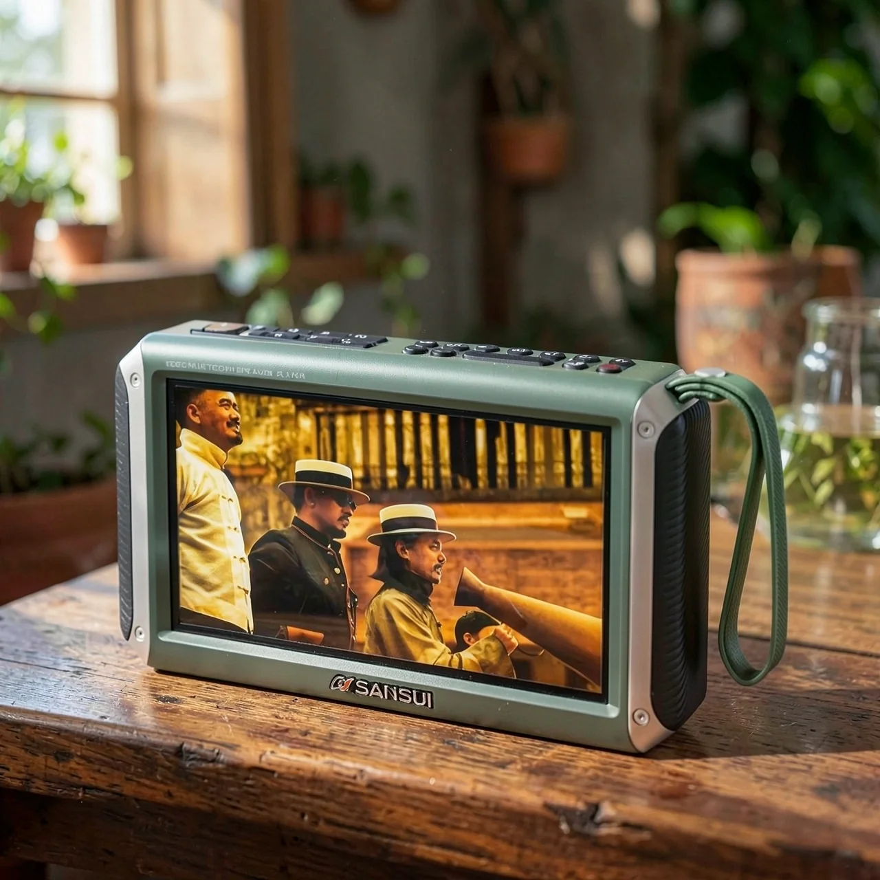 Видеоплеер Sansui F55 с Bluetooth и 7-дюймовым экраном