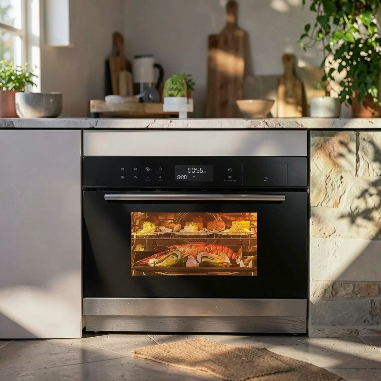 Встраиваемая микроволновая печь-гриль Midea BG3406W