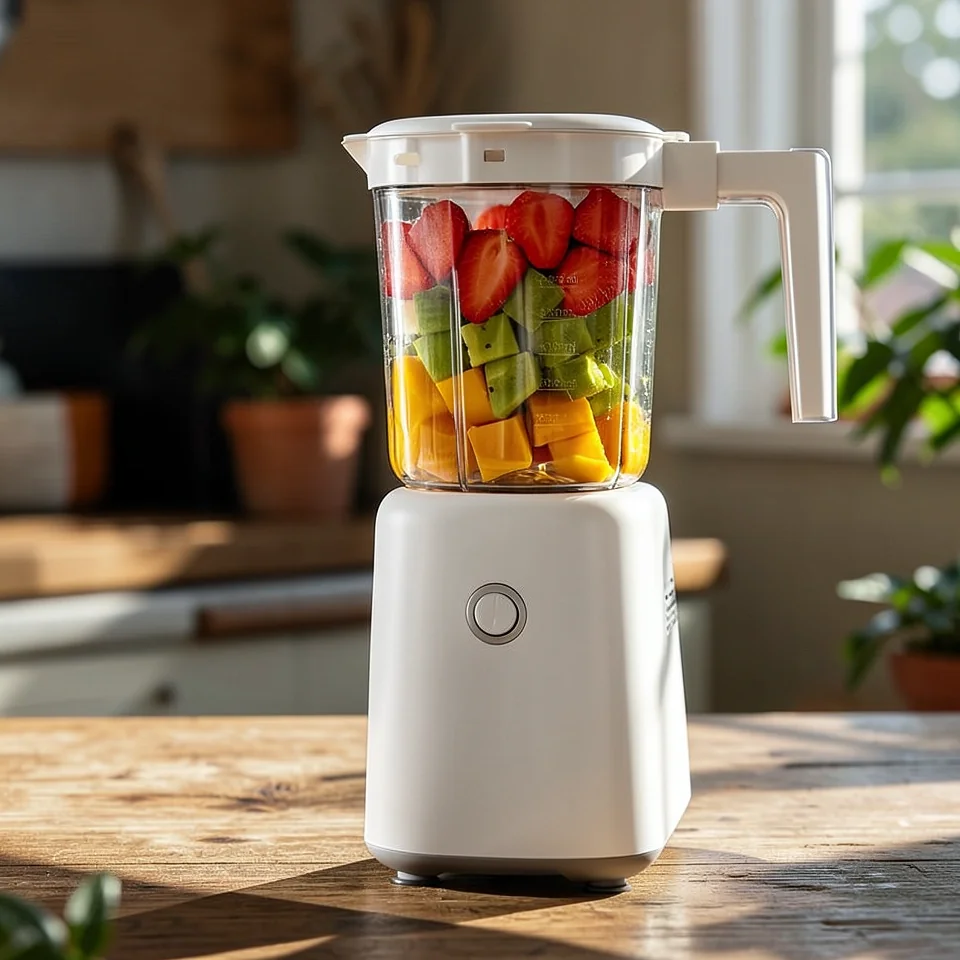 Кухонный измельчитель-блендер Midea MJ-WBL2501B белый
