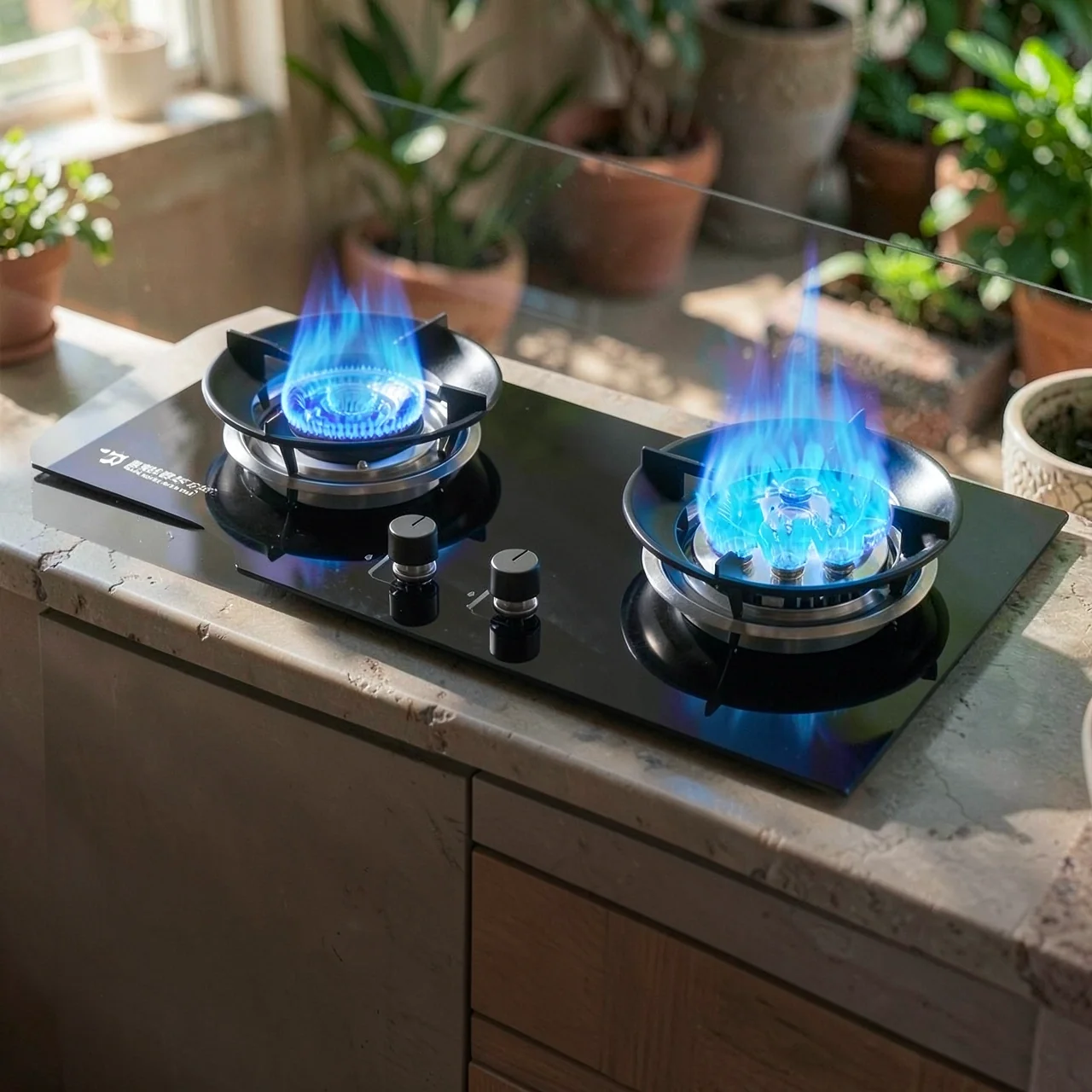 Встраиваемая газовая плита Home Fierce Fire JZT-HCF2