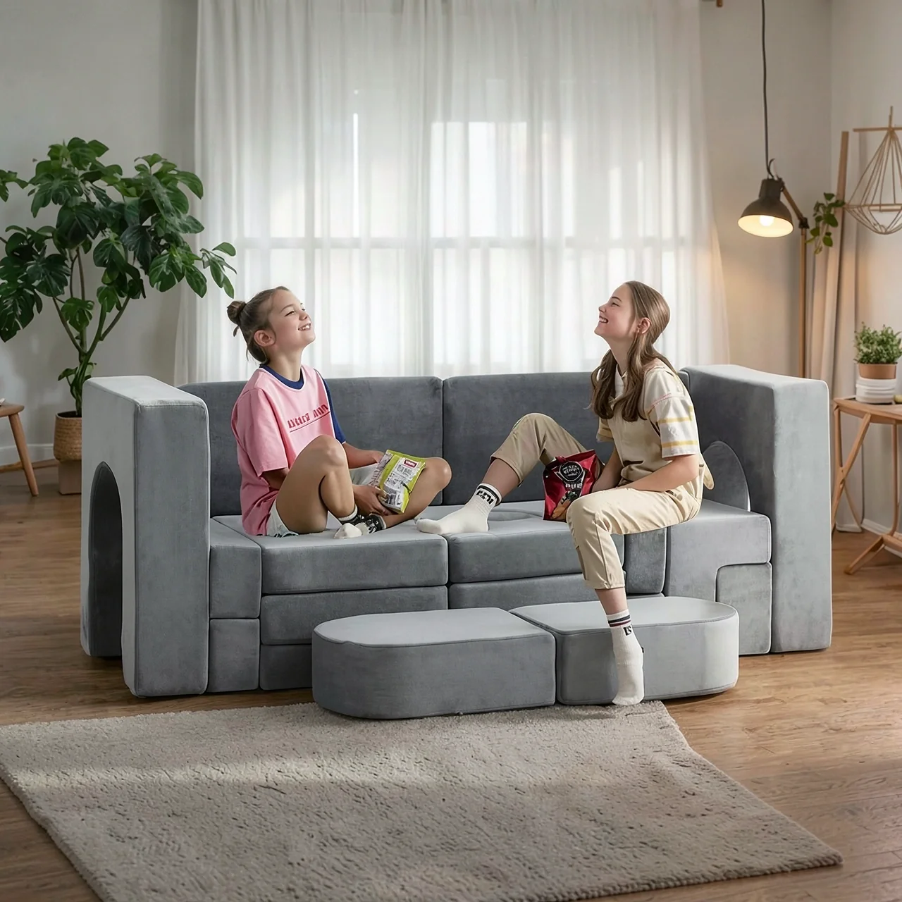 Детский модульный диван-конструктор Meihao Myhome E-22