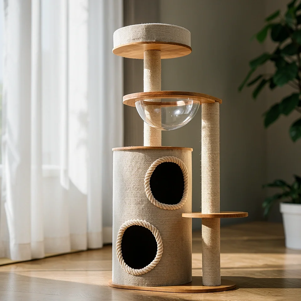 Кошачий игровой комплекс Мяу Лиси Модель N3