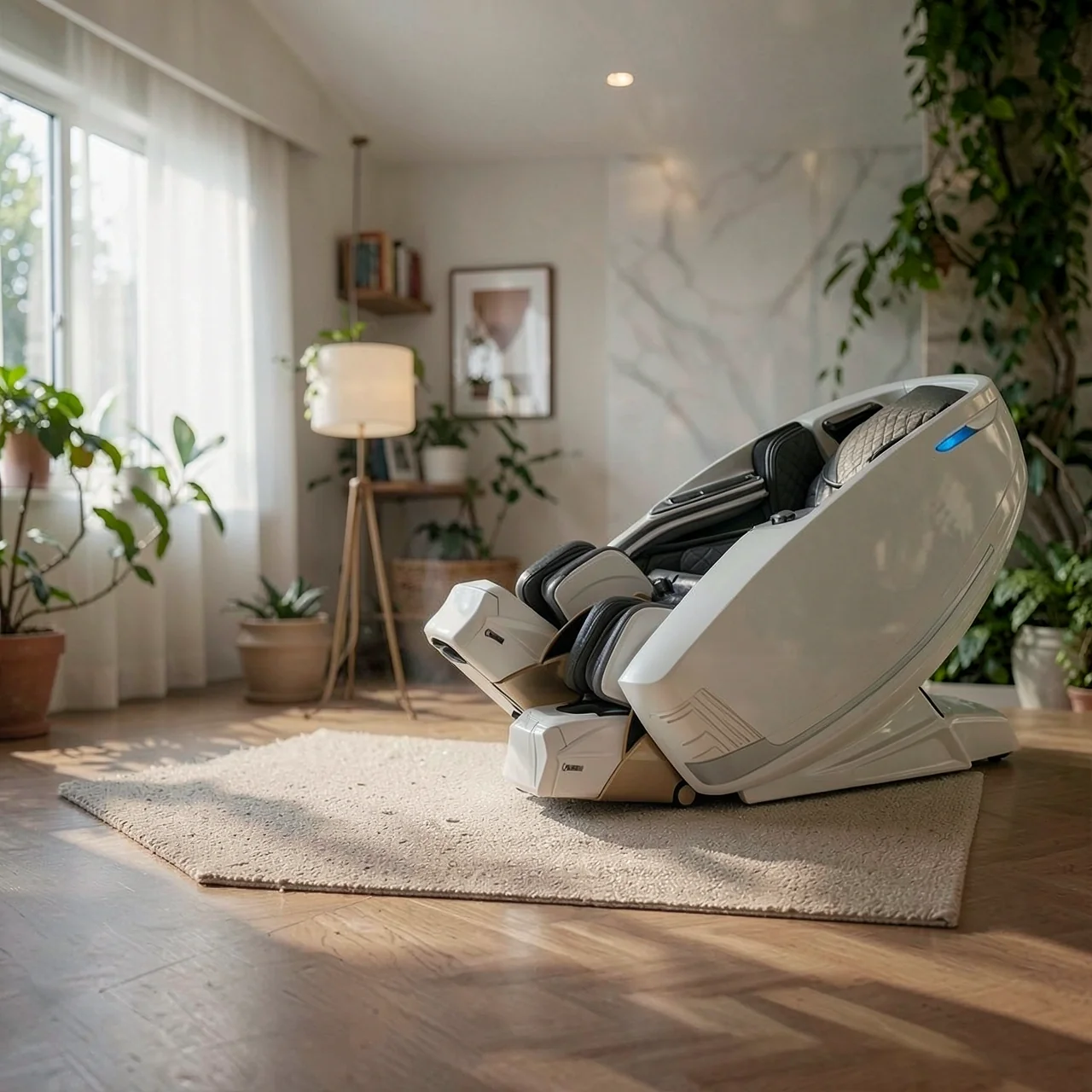 Массажное кресло Aux/Oaks LH101L с 4D-роботизированным массажем