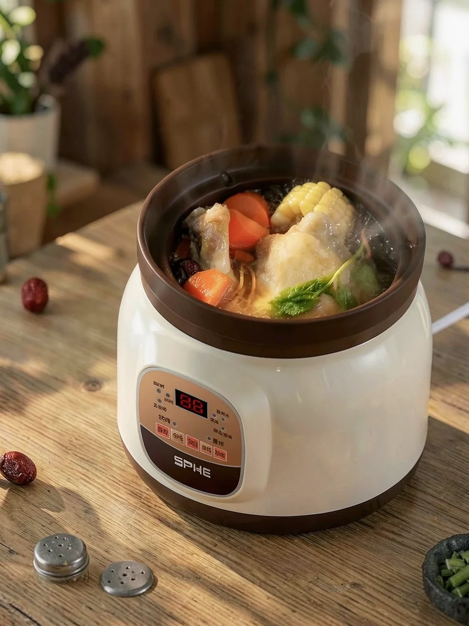 家用全自动电炖锅多功能快速煲汤锅煮粥神器紫砂宝宝辅食养生砂锅