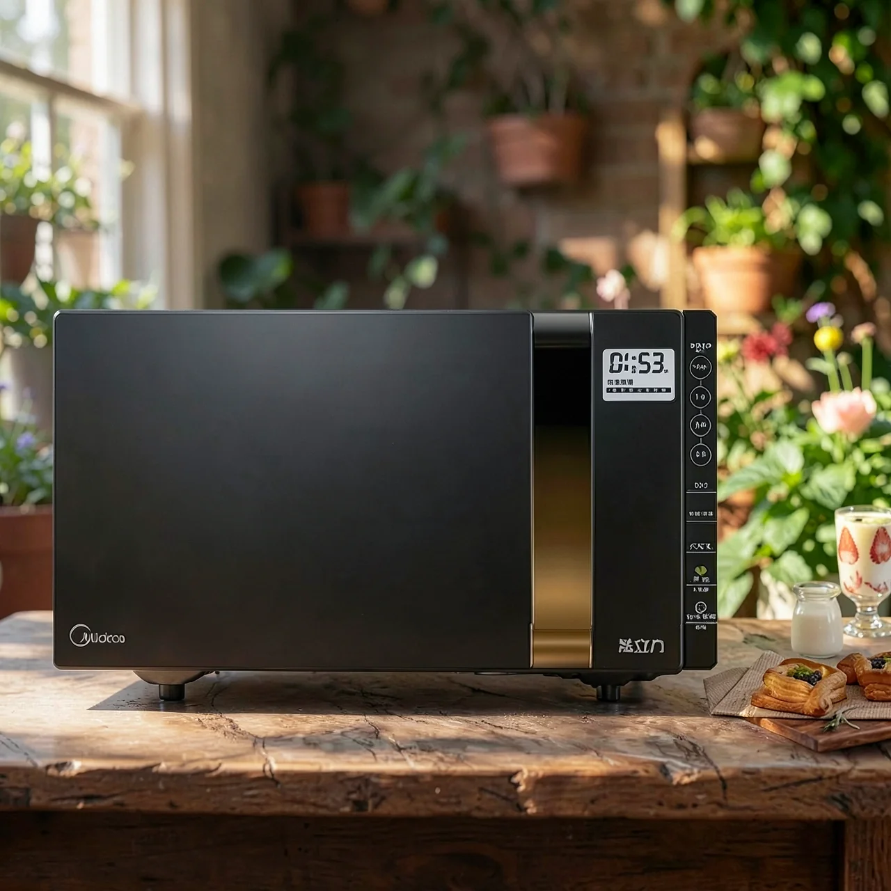 Микроволновая печь Midea X3-233A с плоским дном