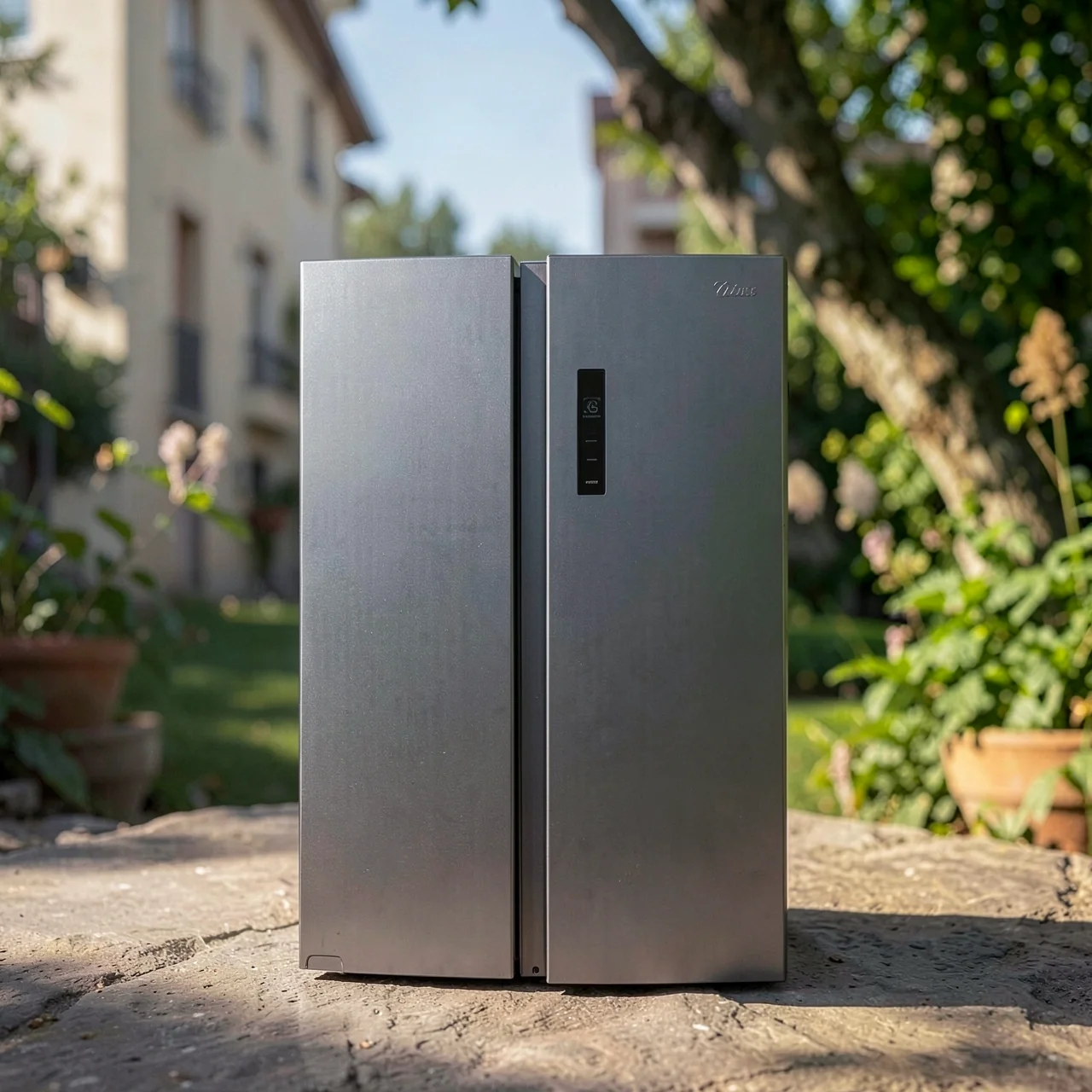 Холодильник Midea BCD-532WKPM (ZG) двухкамерный No Frost темно-серый
