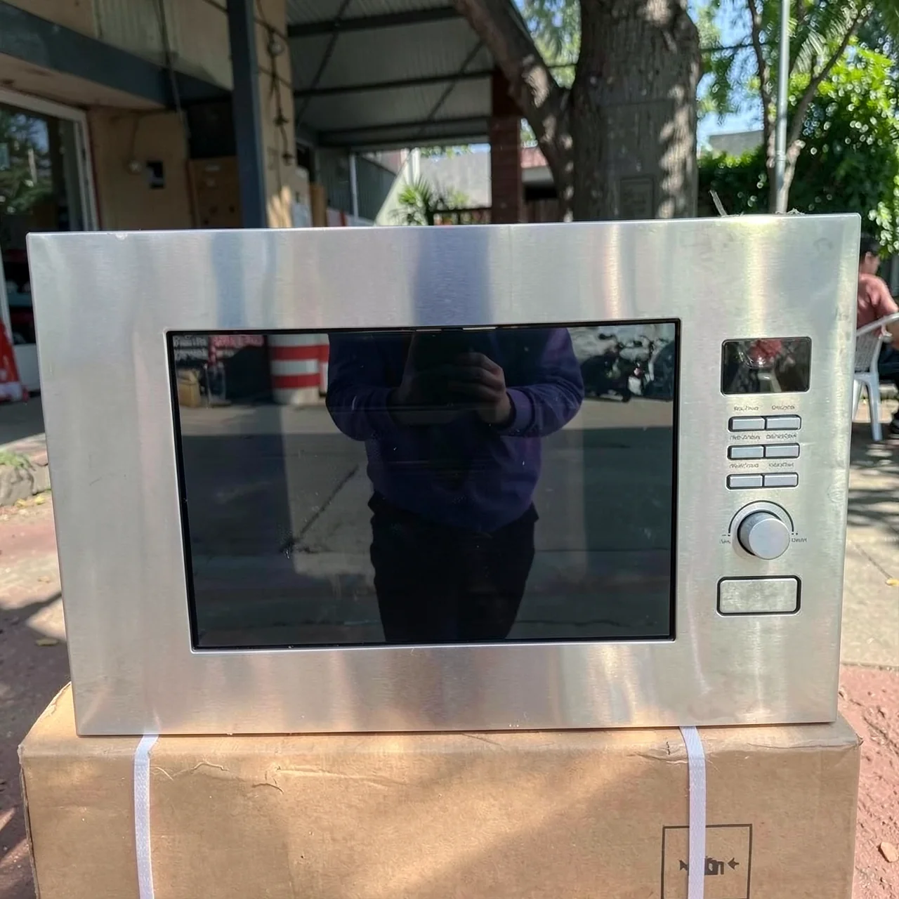 Встраиваемая микроволновая печь Other 20L из нержавеющей стали
