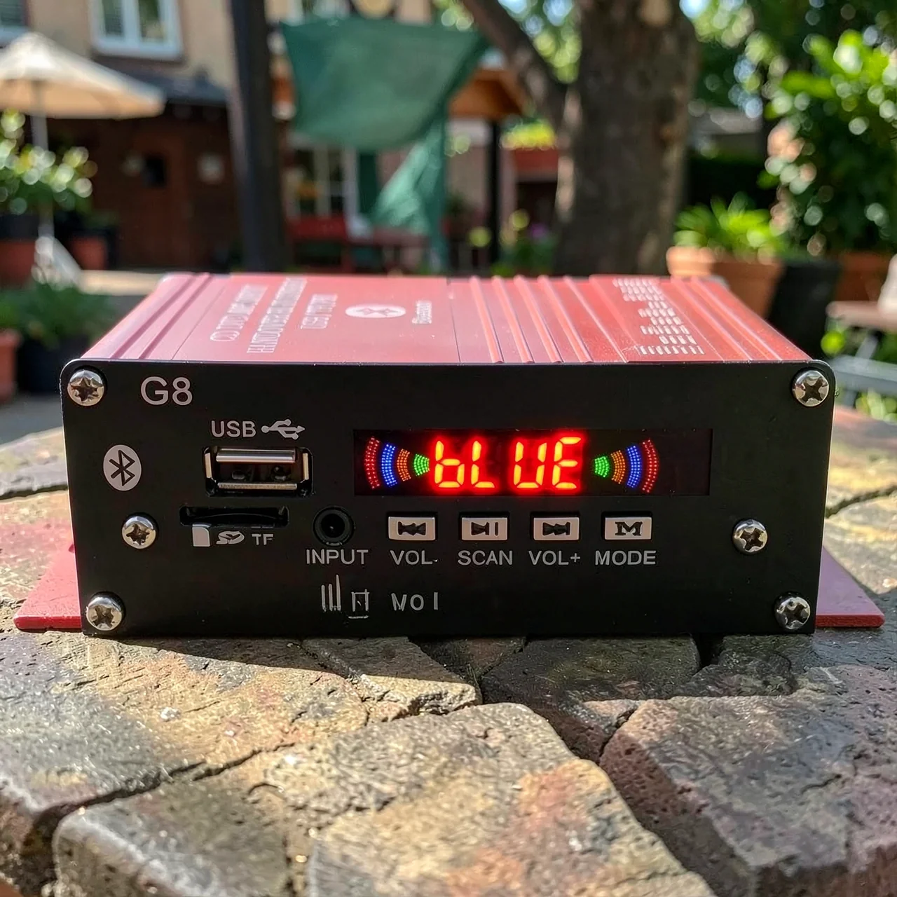 Усилитель HiFi G8 с Bluetooth и FM-радио