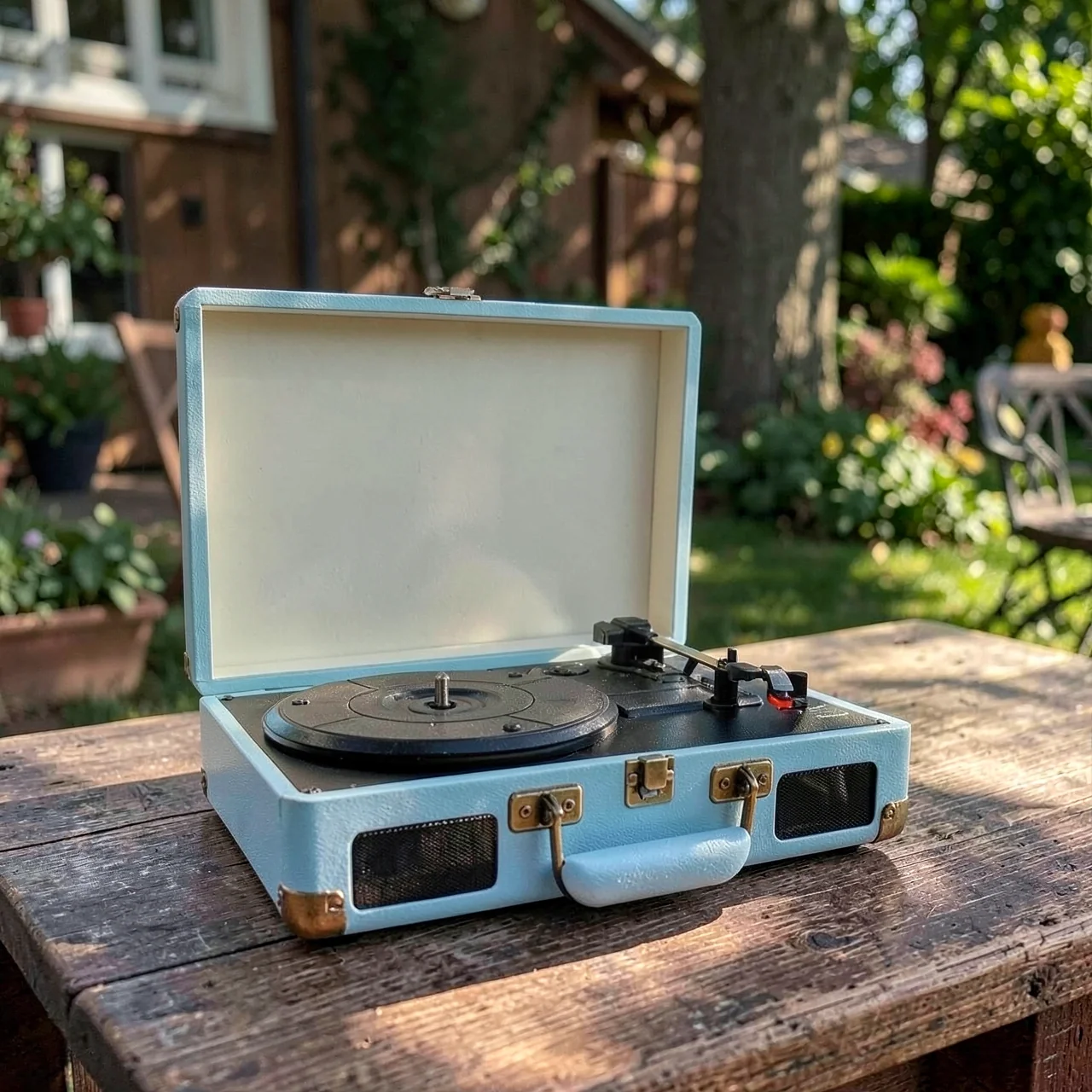 Виниловый проигрыватель Record Pro RP-01P Ретро