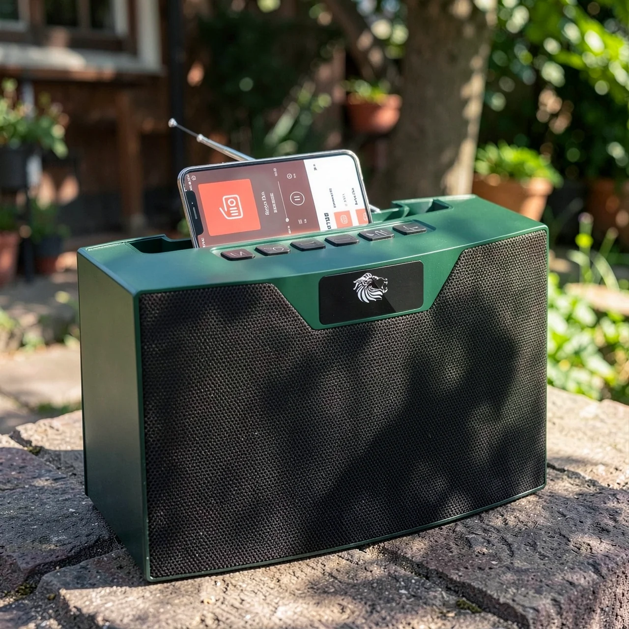 Портативная Bluetooth-колонка BoomBest LN-1016BT с солнечной панелью