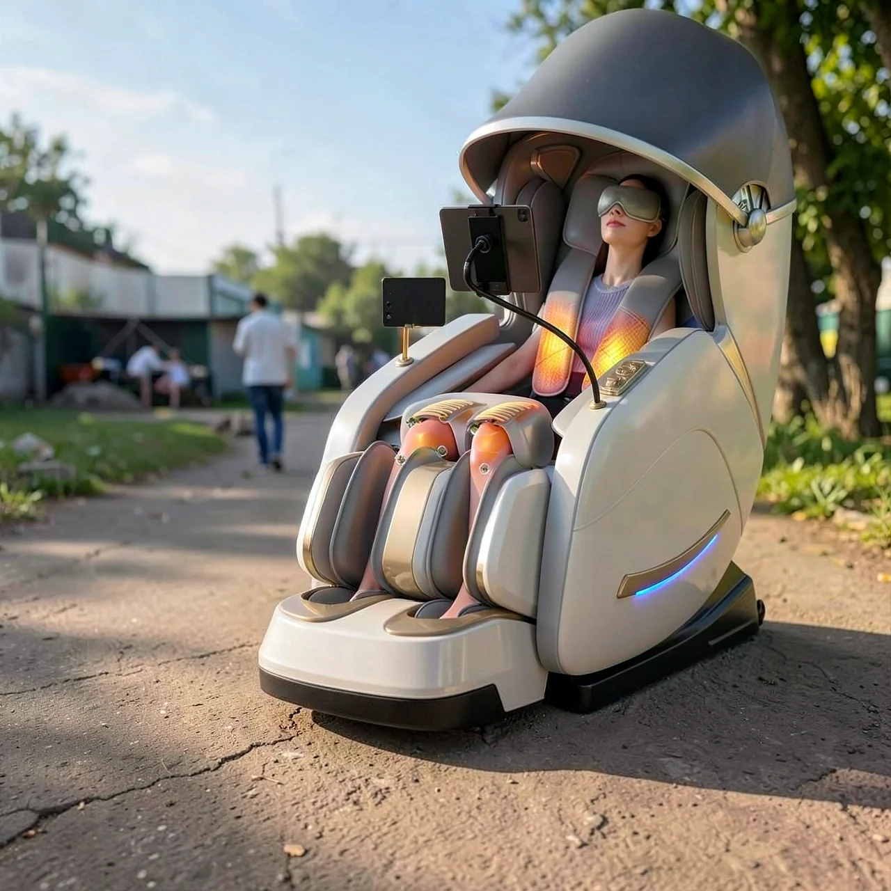 Автоматическое интеллектуальное массажное кресло для всего тела