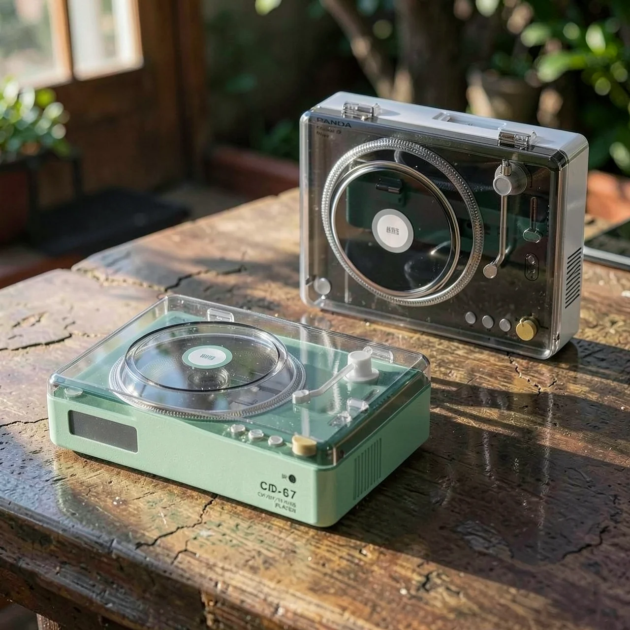 CD-плеер Panda CD-67 с Bluetooth и LCD-дисплеем