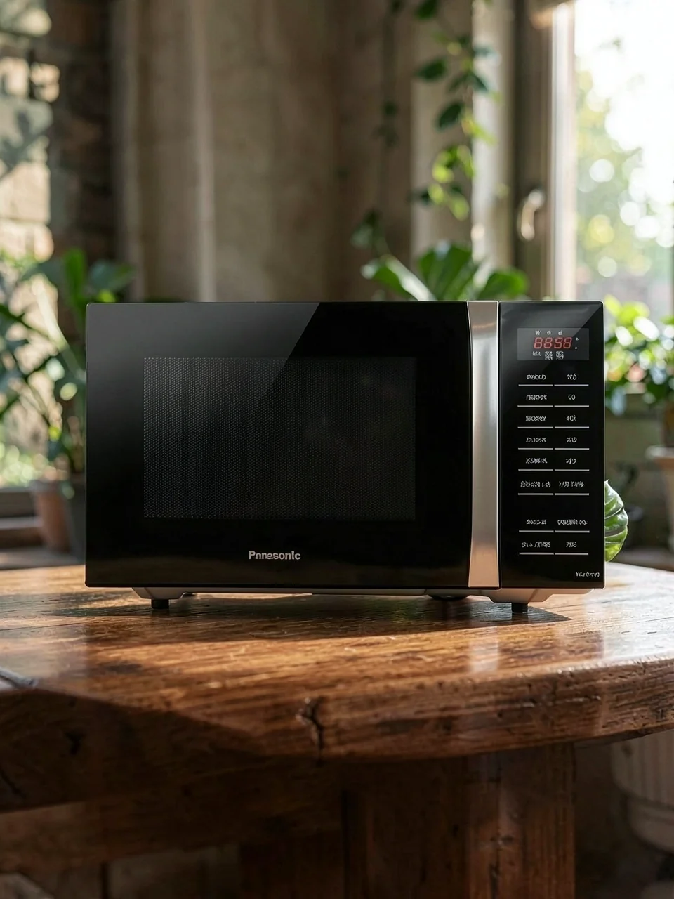 Panasonic NN-GT35HB Микроволновая печь Домохозяйственное стекло Многофункциональное интеллектуальное 23L Комбинированное барбекю с большой емкостью