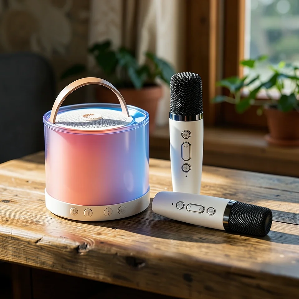Беспроводная Bluetooth-колонка со светильником и микрофоном Mai