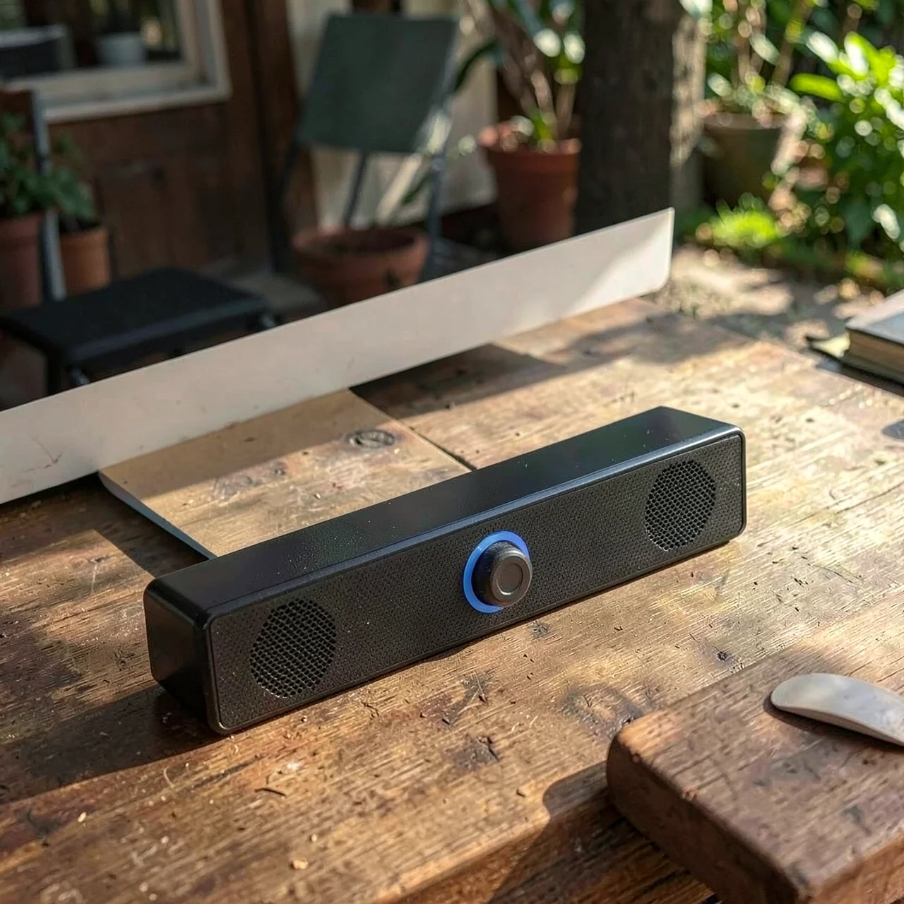 Настольная акустическая система с сабвуфером 2.0 Bluetooth