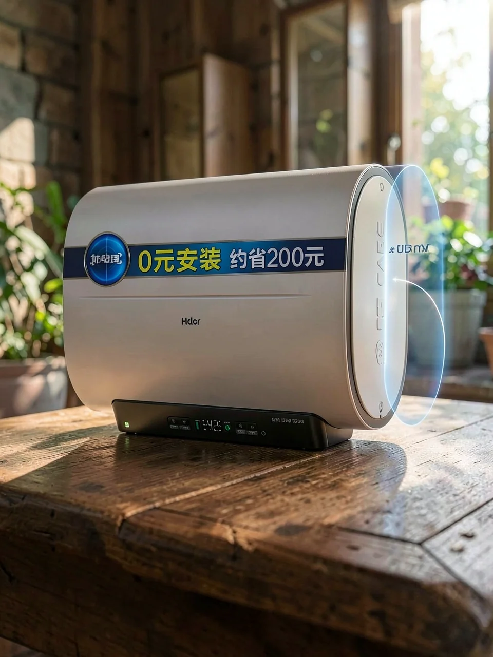 Haier Электрический водонагреватель 50 -Литровый плоский ведро дома -Ультра -тип Ультра -тип Ультра -Тин