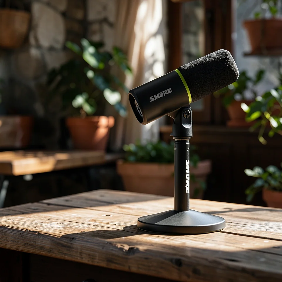 Профессиональный микрофон Shure MV6 / MV51 для стриминга и гейминга