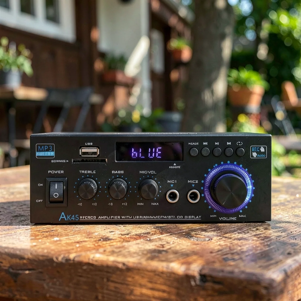 Усилитель HiFi AK-45 с Bluetooth и USB