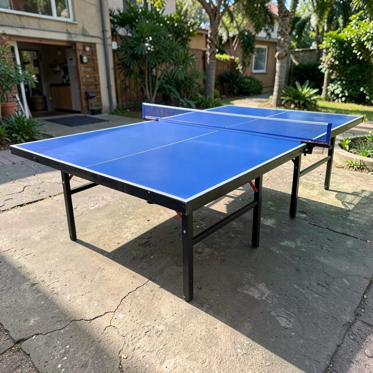 Indoor standard table tennis table, home folding table tennis table, folding table tennis table tennis table, competition table tennis pool table